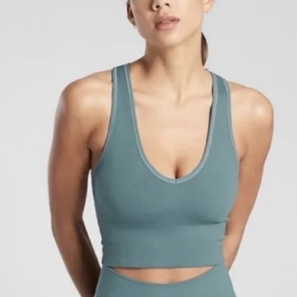 *LAST CHANCE* Athleta Aurora Crop Rib Tank